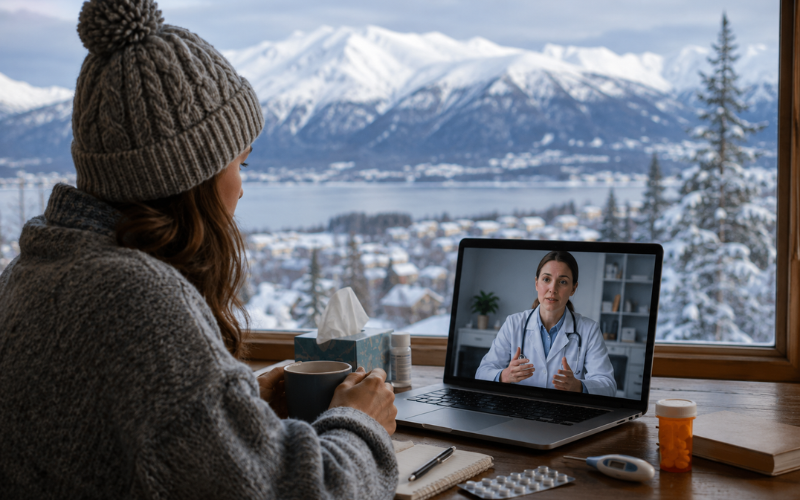 Alaska flu season — what to do when symptoms hit and you live far from a clinic